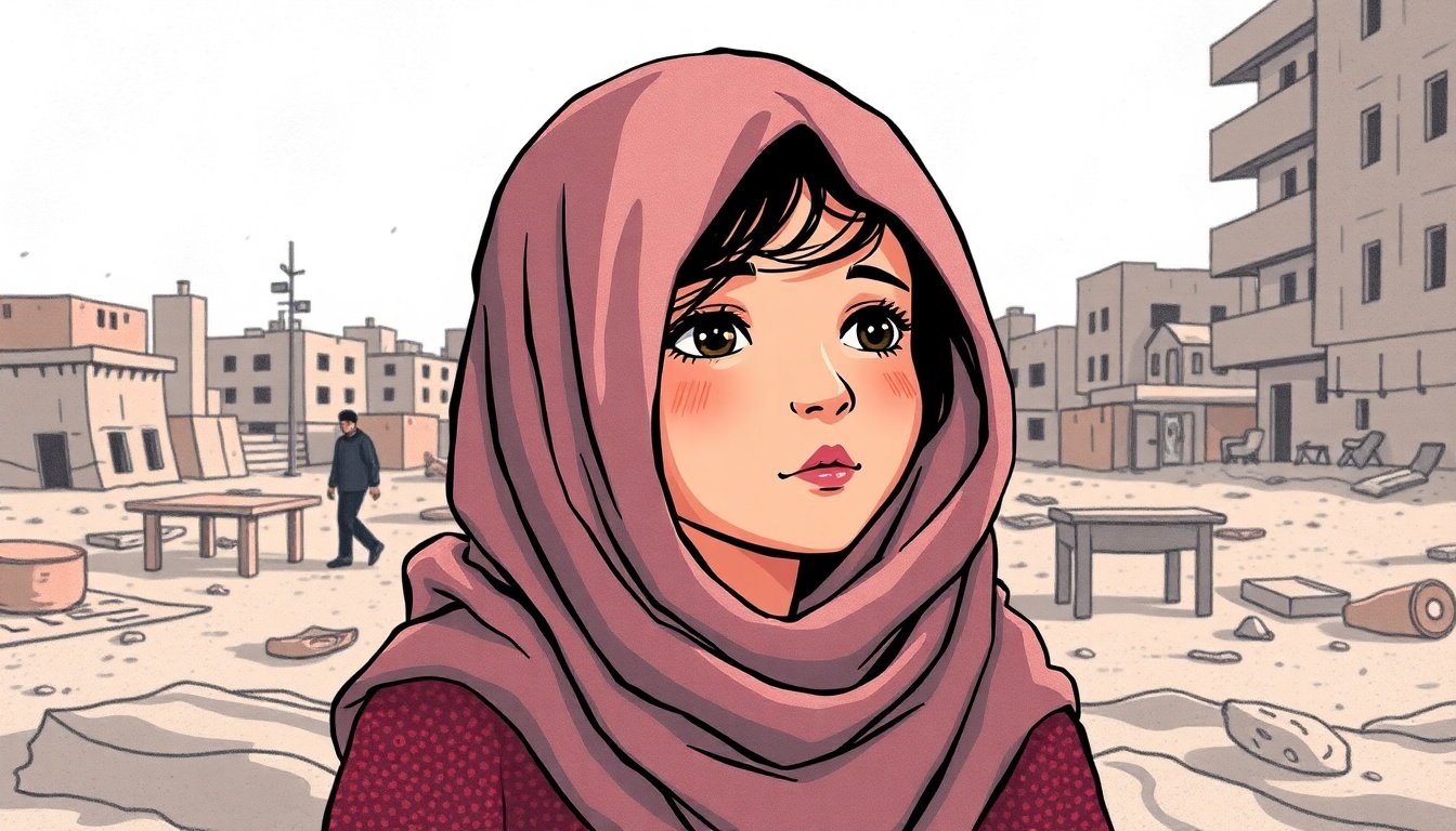 15-Year-Old Mira's Heartfelt Postcard from War-Torn Gaza to Sweden