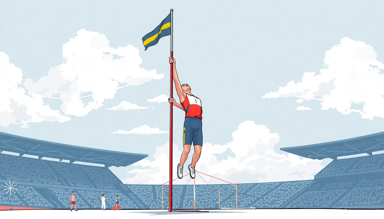 Armand Duplantis Aims for World Record at Stockholm Stadium