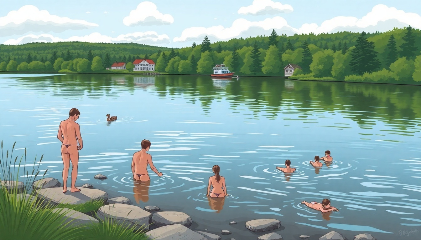 Concerns Rise as Popular Nude Beach Featured on Inappropriate Forum