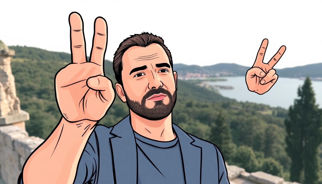 Dragomir Mrsic Deletes Instagram Photo After Controversial Gesture