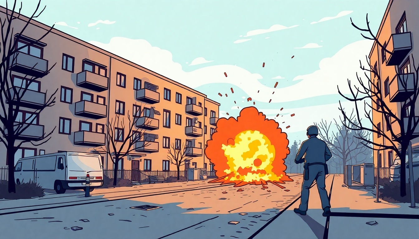 Explosion in Mölndal: Teen Arrested After Grenade Detonation
