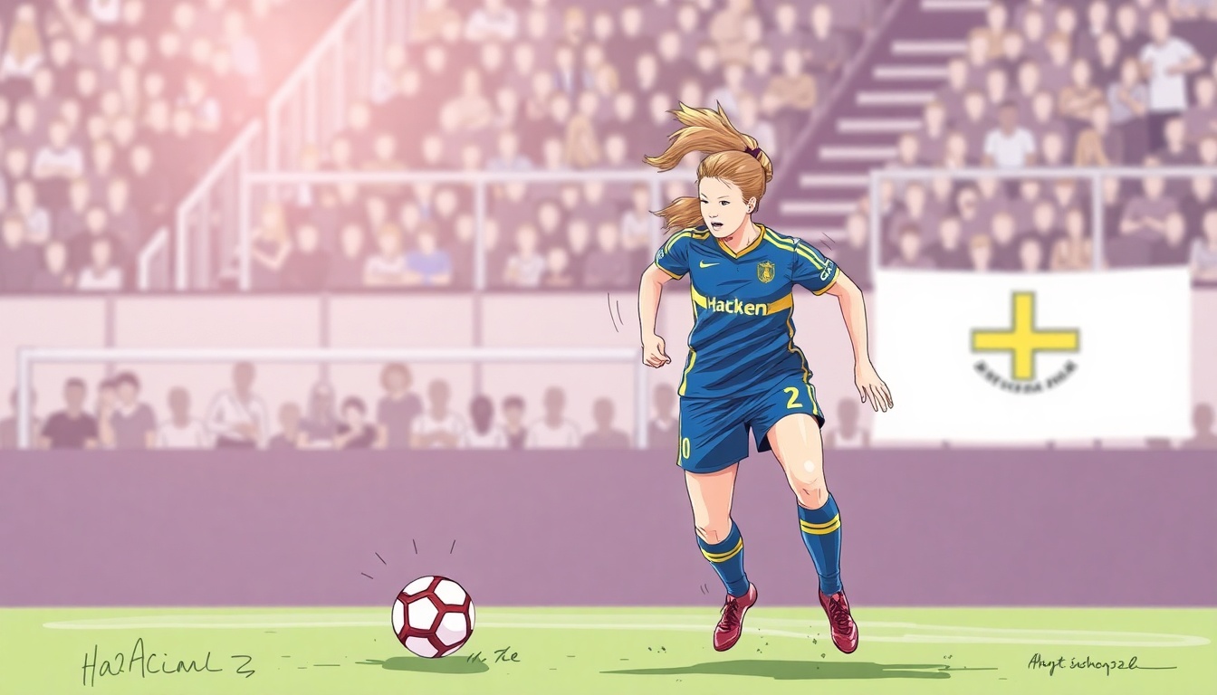 Felicia Schröder's Spectacular Performance: Four Goals Propel Häcken to Victory