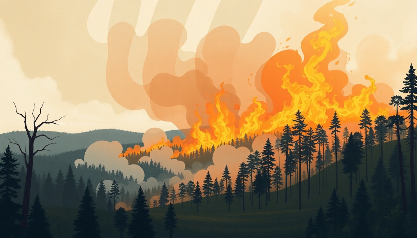 Forest Fire in Uppvidinge: Controlled Burn Spirals Out of Control