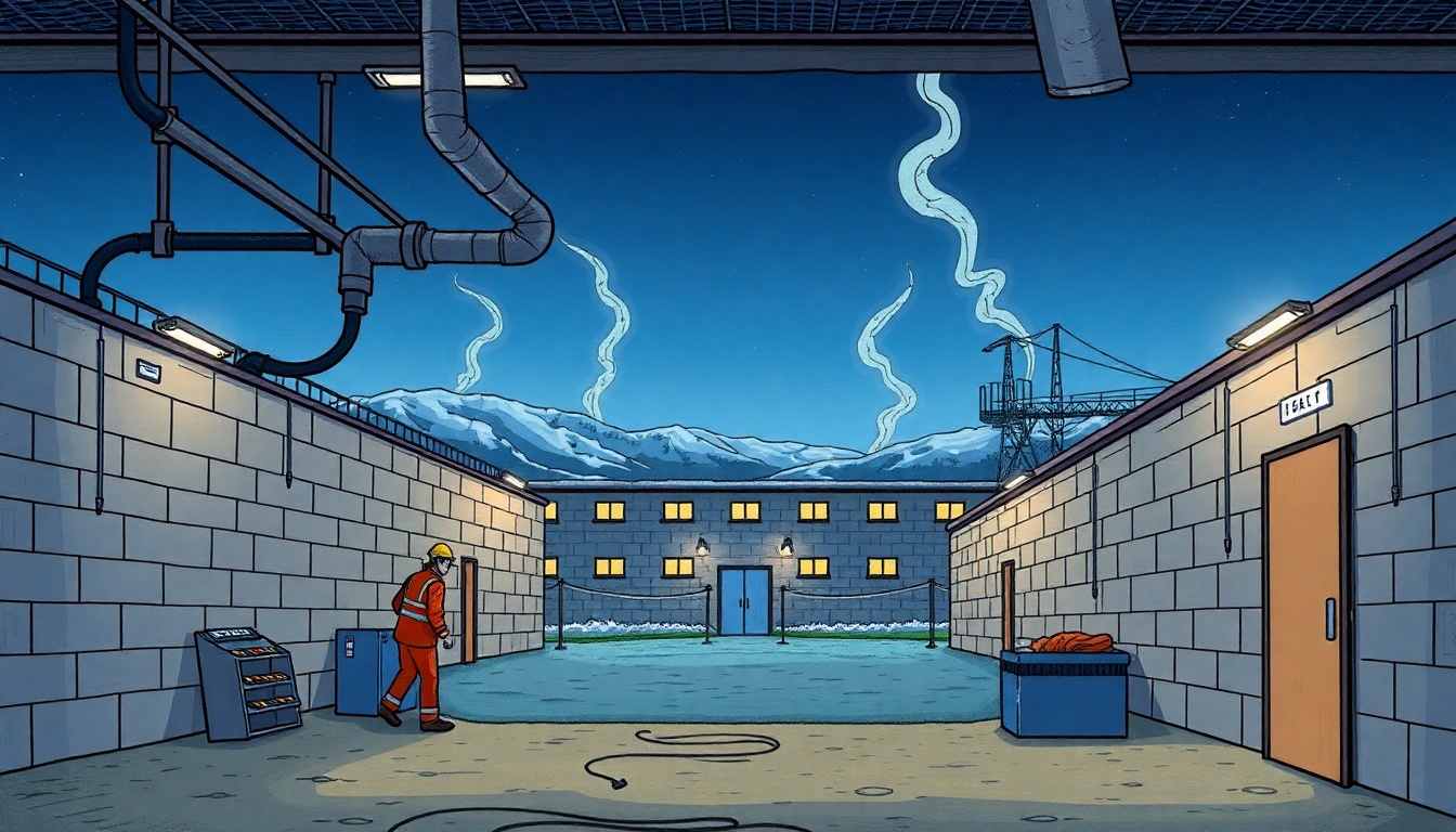 Heatwave at Saltvik Prison: Safety Concerns Rise Amidst Failing Ventilation