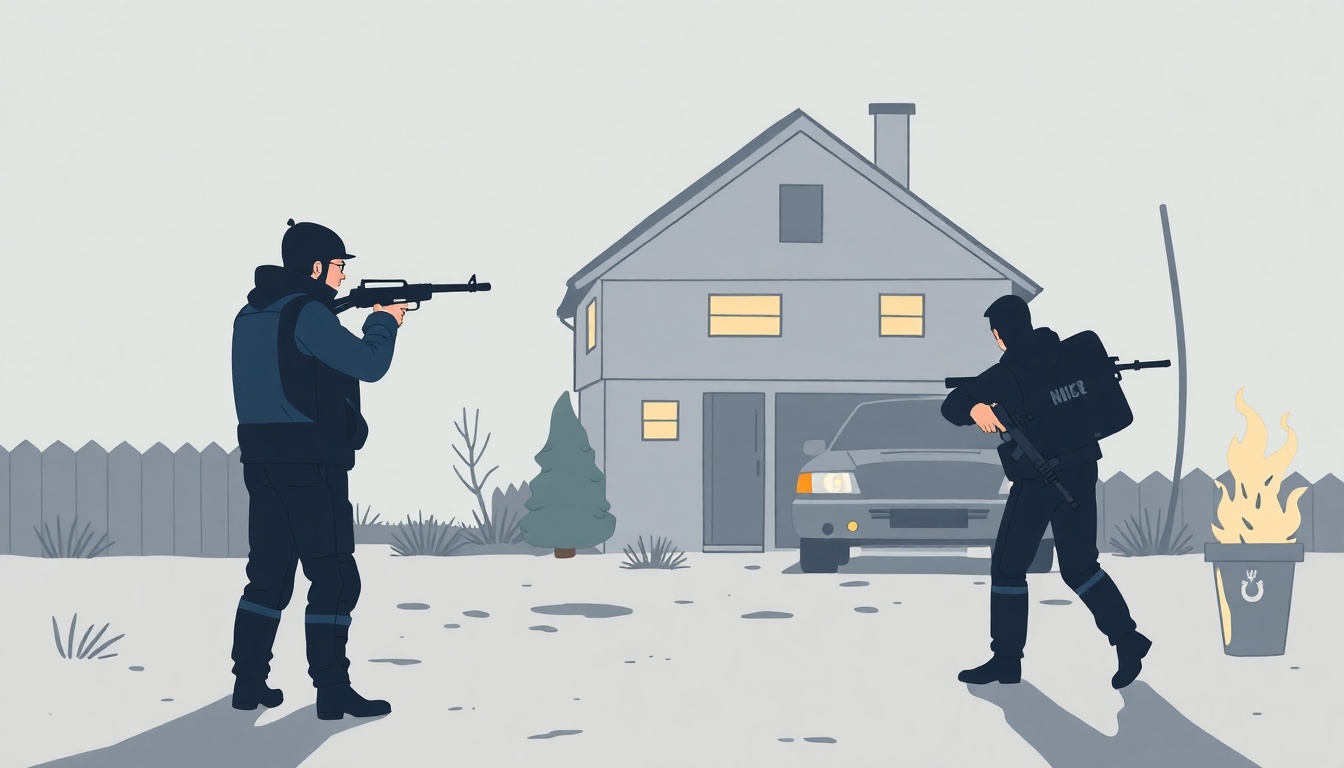 NMR Member Opens Fire on Police in Östersund
