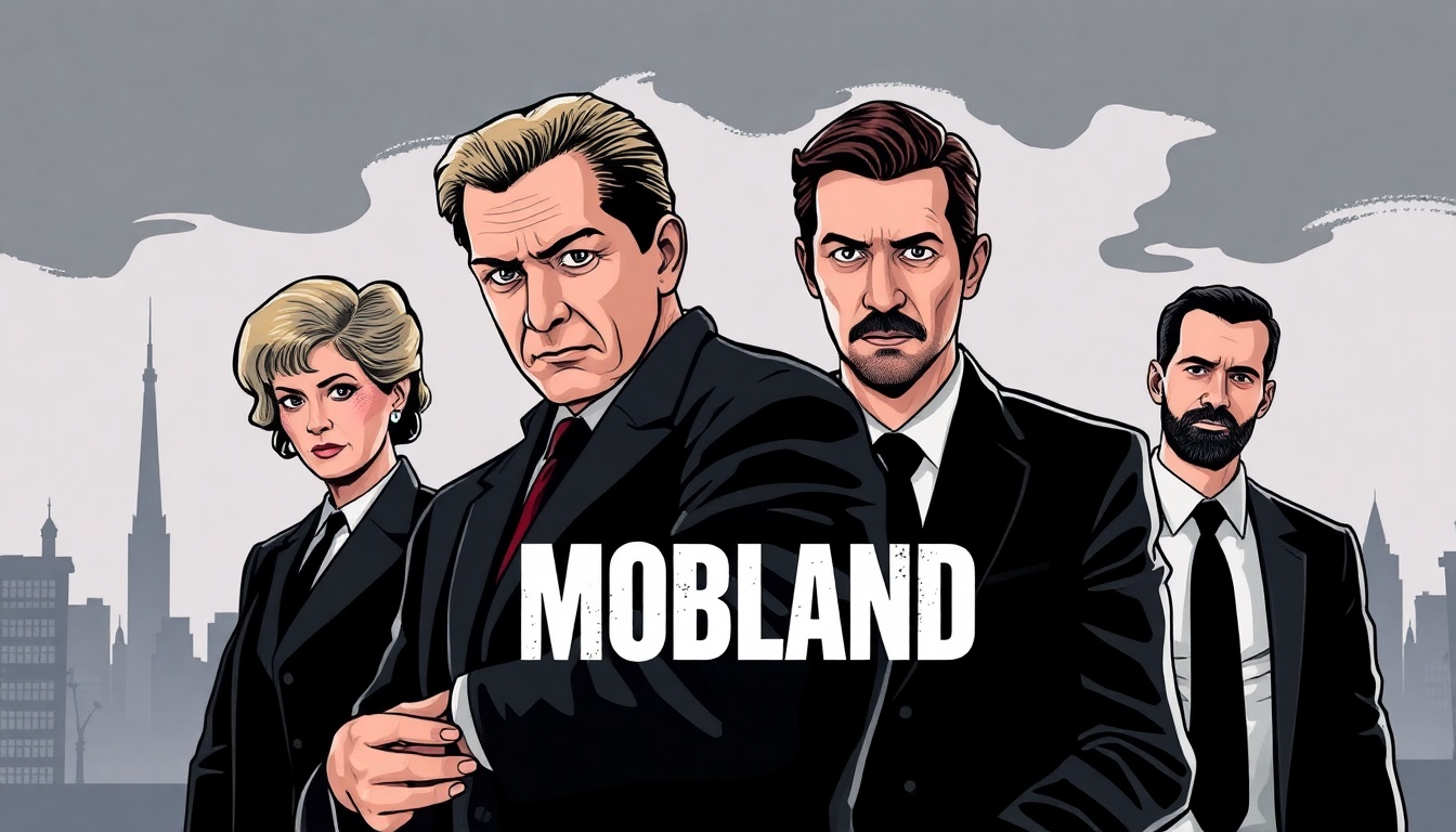 Star-Studded Mafia Series 'MobLand' Premieres in Sweden