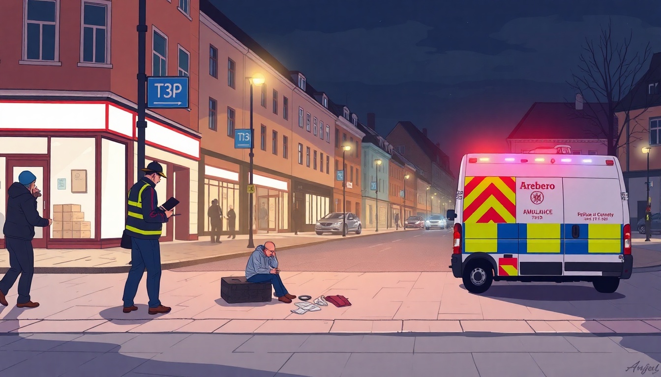 Street Musician Brutally Attacked in Central Örebro
