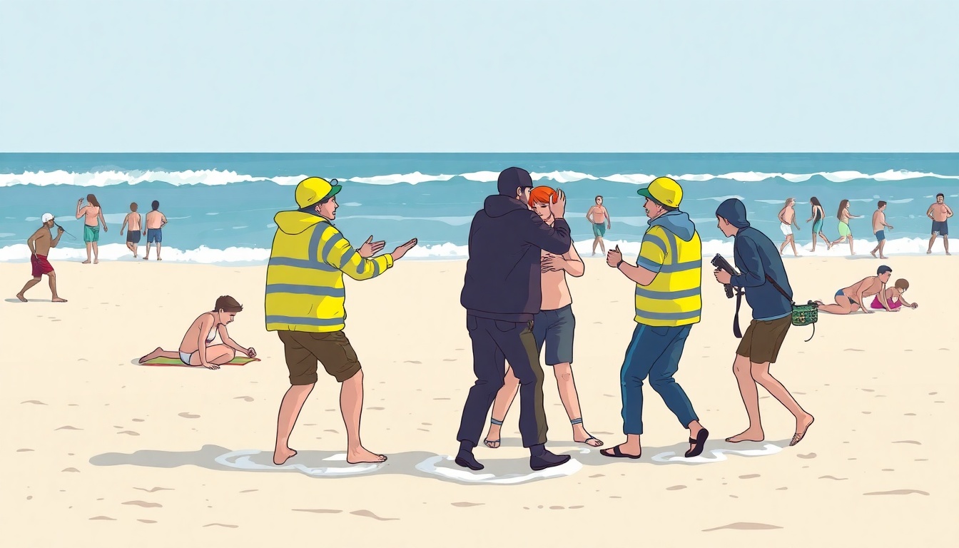 Three Brawls Erupt at Skåne Beaches in Just Two Hours