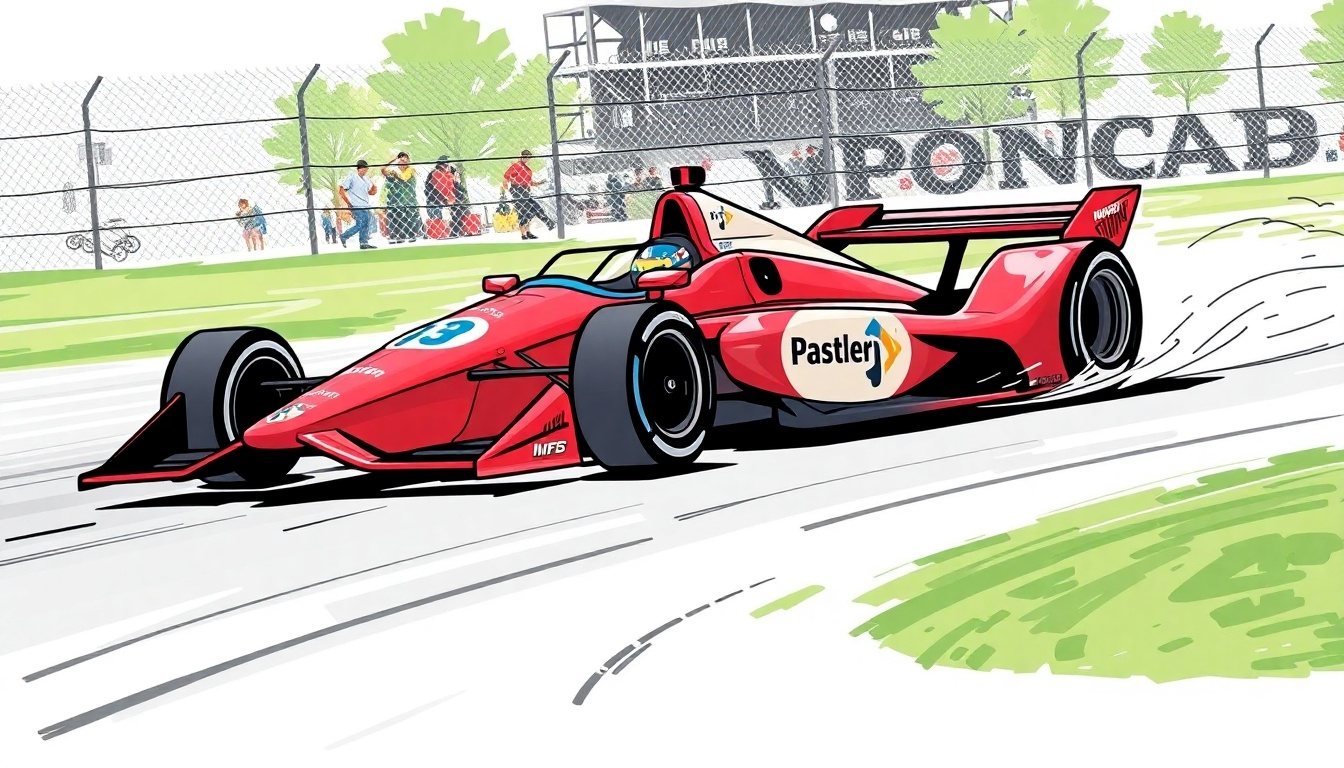 Thrilling Indycar Race Sees Felix Rosenqvist Secure Second Place