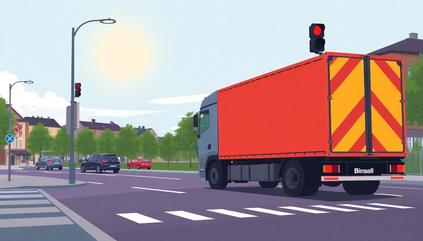 Tragic Accident on Södermalm: Cyclist Killed in Collision with Truck