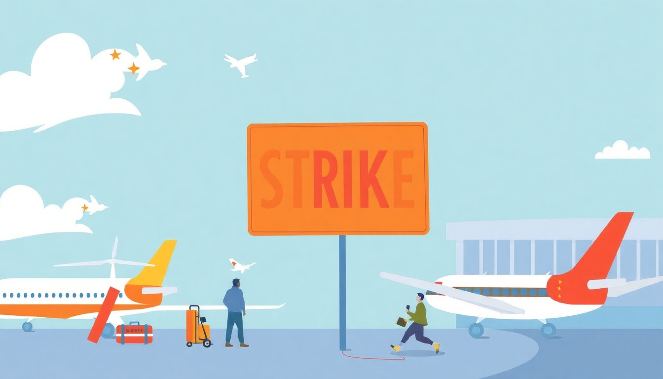Weekend Travel Chaos Looms: Major Strikes at Southern European Airports